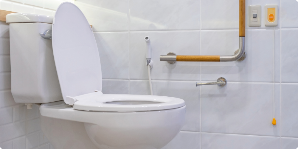 picture of a clean toilet