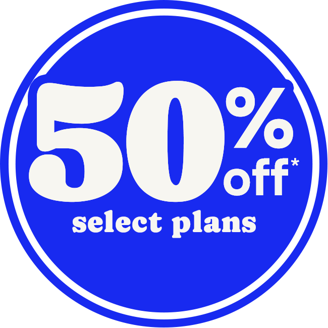 Save on select plans